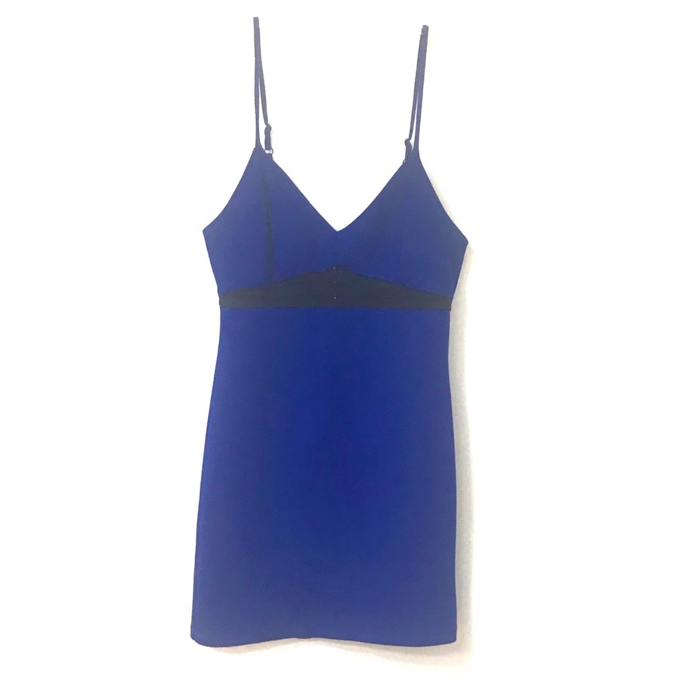 Forever 21 Royal blue spaghetti strap mini dress